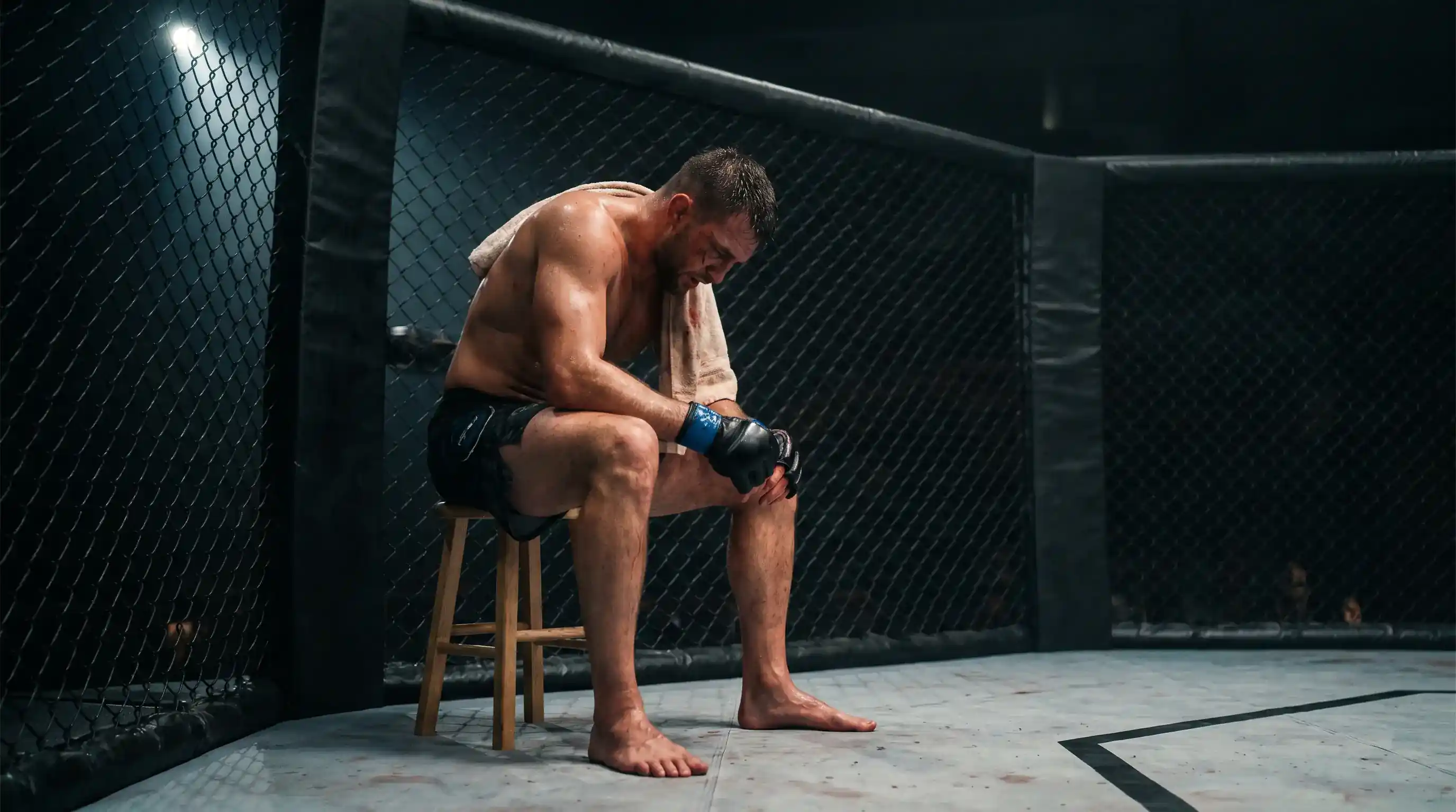 Умора в петите рунд на UFC шампионски двубой