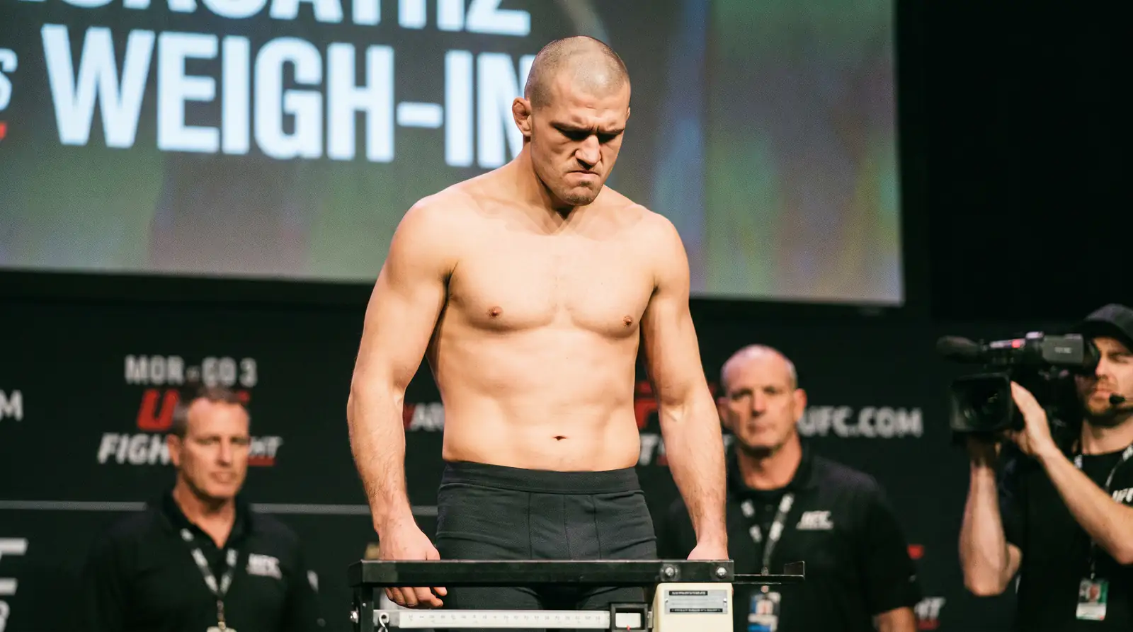 Признаци на стрес през fight week