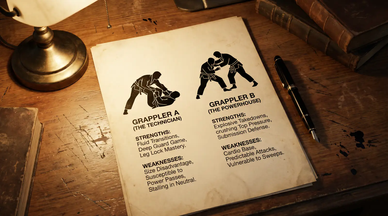 Анализ на grappling матчинг