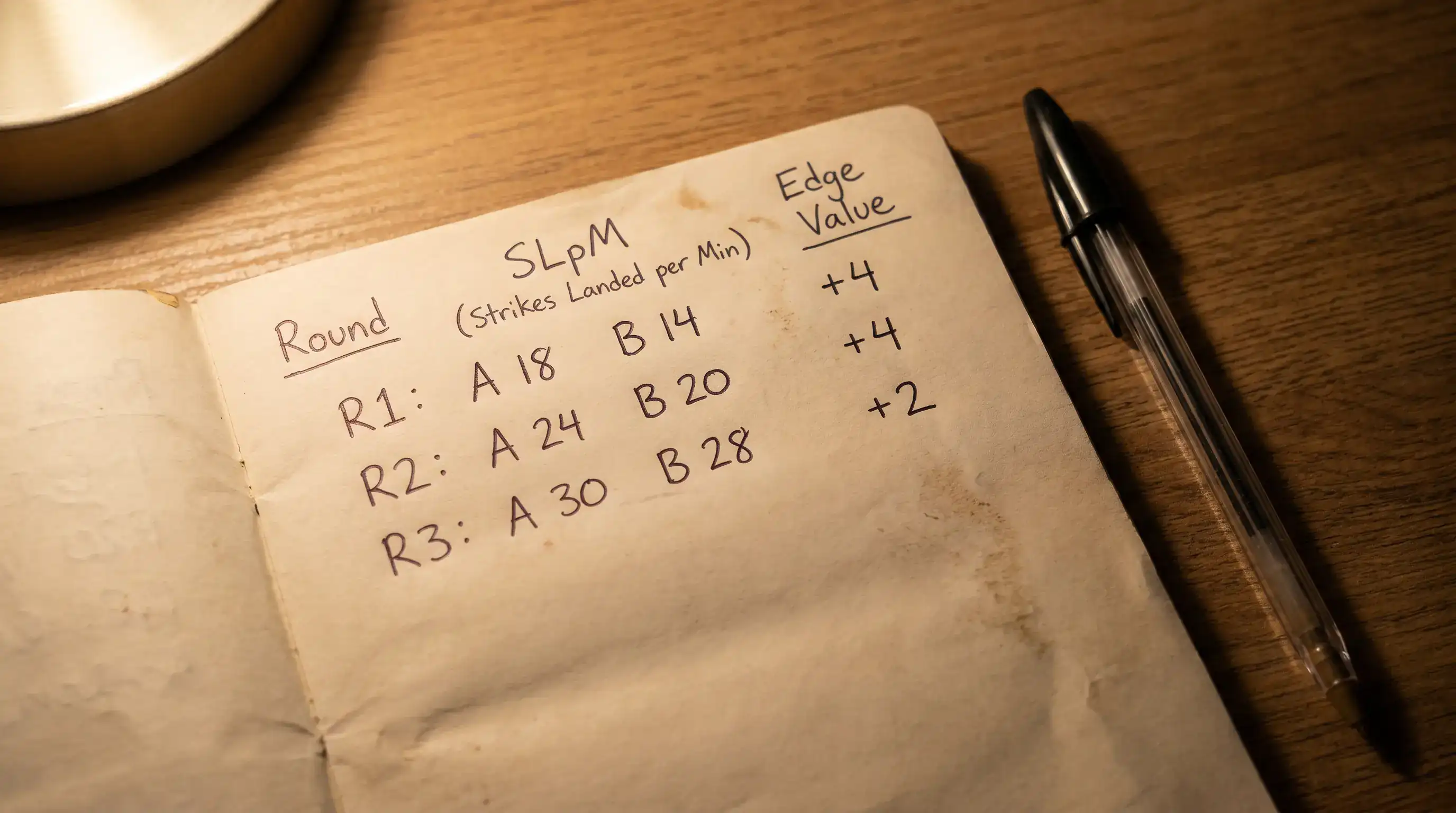Worked example за late-round KO калкулация