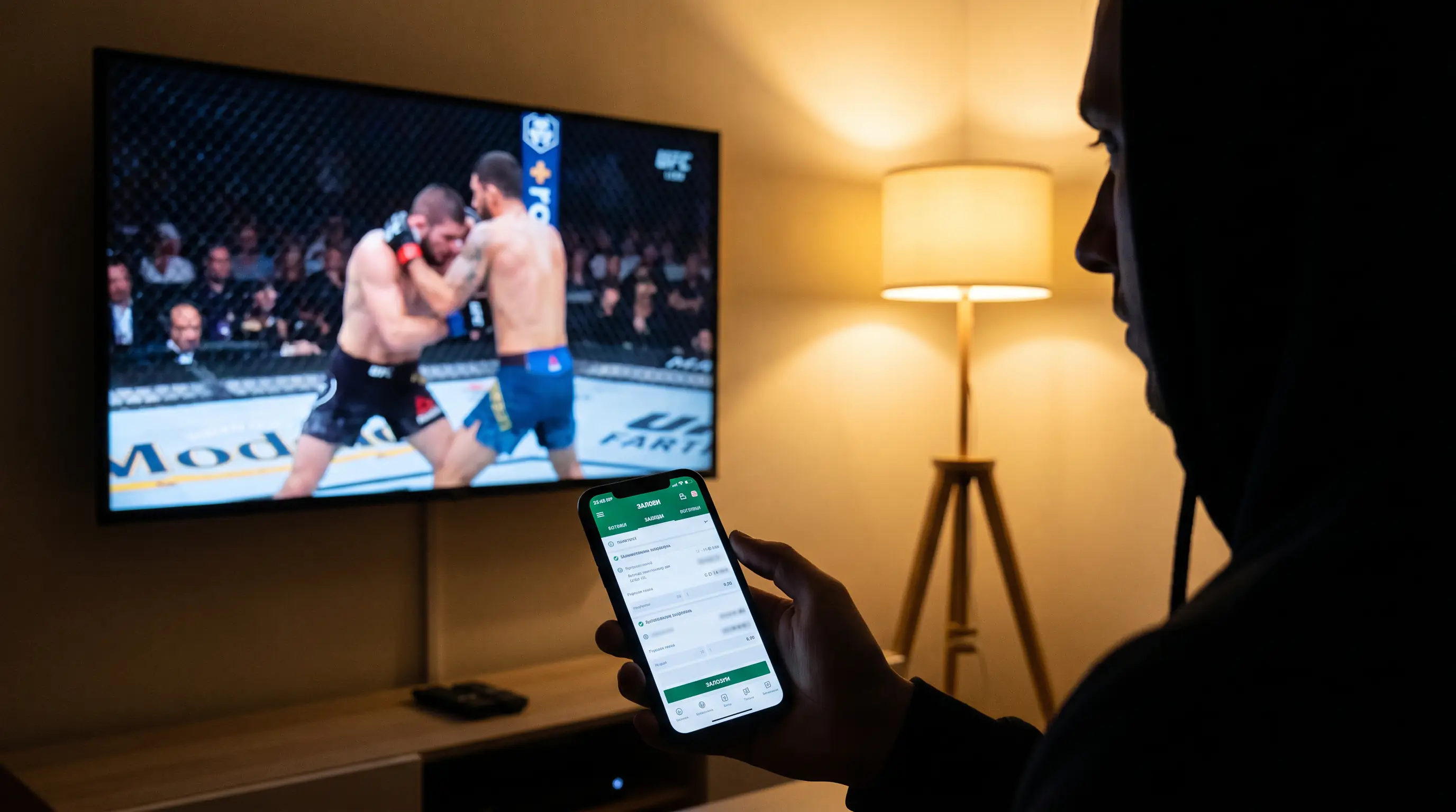 Живи in-play залози на UFC между рундовете