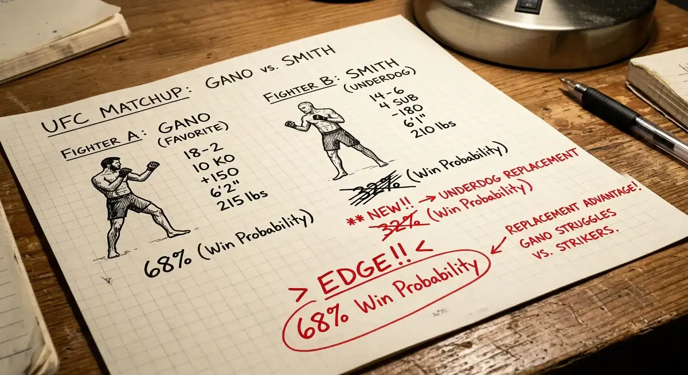 Edge при заместващ боец